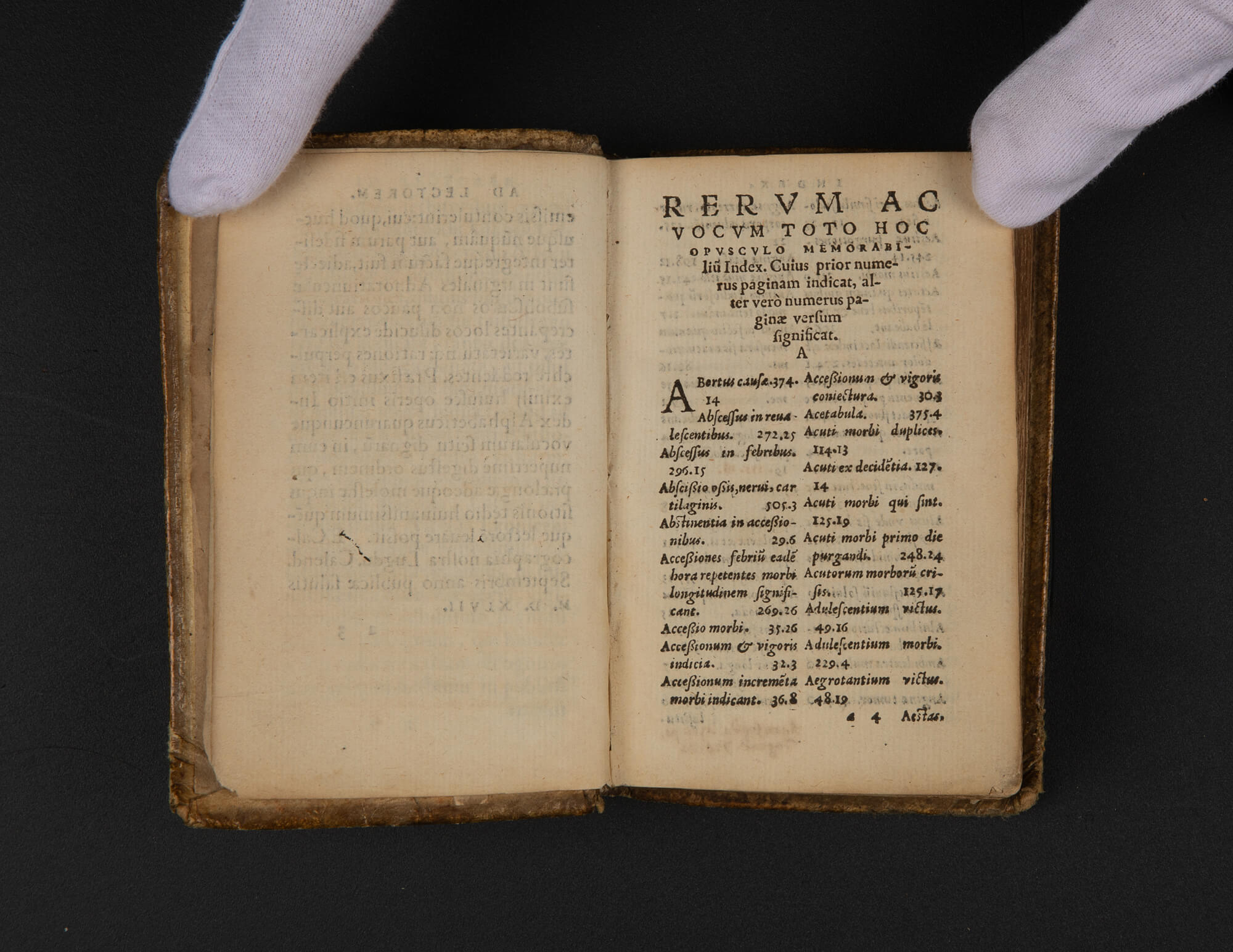 Detaljer fra boken Aphorismi Hippokratis